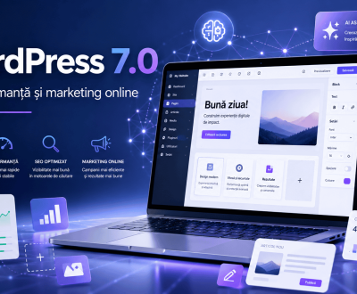 WordPress 7.0 - noutăți AI, performanță și beneficii pentru marketing online